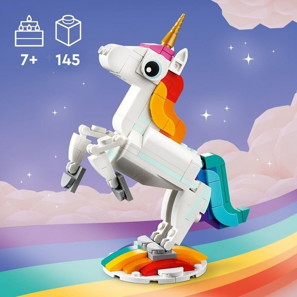 LEGO Creator 3 in 1 Magical Unicorn ~ 31140 ~ New - Picture 6 of 9
